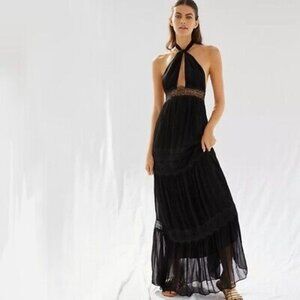 Magali Pascal Anabelle Lace Halter Dress